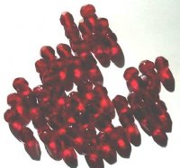 50 6mm Faceted Garnet Beads